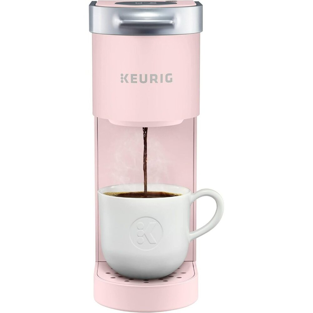 Keurig K-Mini Single Serve K-Cup Pod Coffee Maker Ultra sleek Design Dusty Rose
